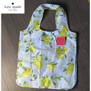 Kate Spade, Lemon Reusable Shopping Tote Bag, NEW
